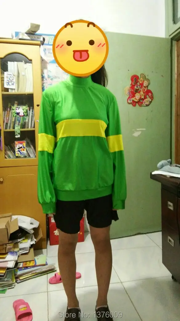 Пальто для косплея «Undertale Frisk Chara»; толстовки с капюшоном; Детские костюмы; толстовки с цветочным принтом; одежда Asriel Asgore