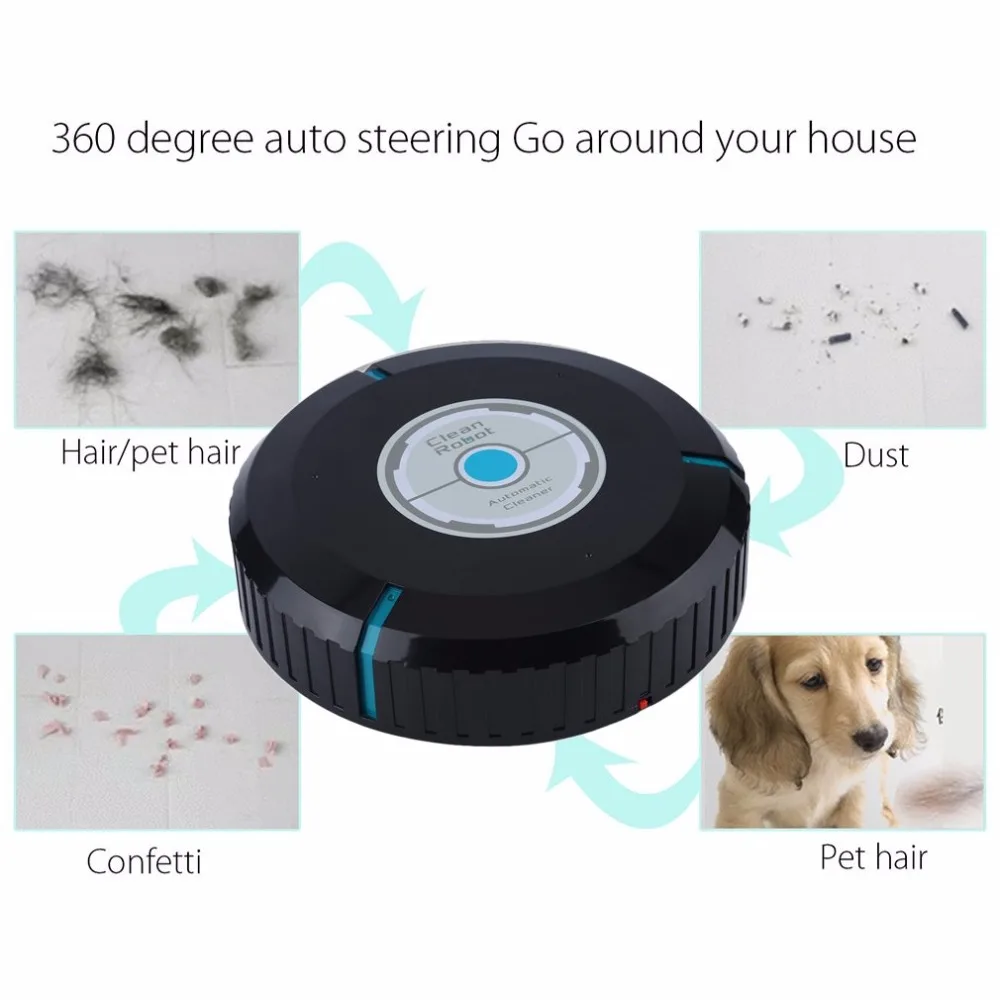 Home Auto Cleaner Robot Microfiber Smart Robotic Mop Dust Automatically Household Cleaning Tool Floor Corners Crannies | Бытовая