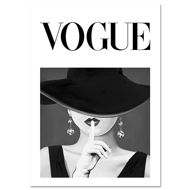 Picture 4 Современная Настенная картина губы Vogue плакат духи скандинавские плакаты и принты настенная живопись на холсте для гостиной украшение дома - Цвет: Picture 4