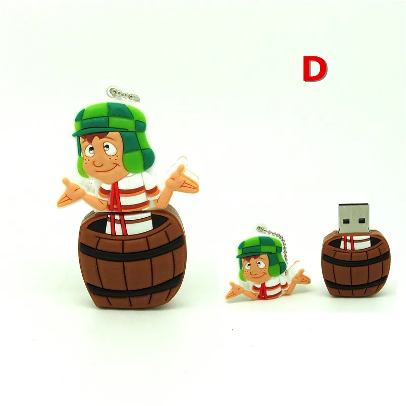 Флэш-накопитель серии Funny girl & boy usb карта памяти для большого пальца