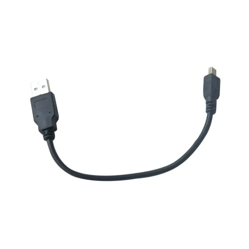 DANSPEED USB мини кабель 20 см кабель со штыревыми соединителями на обоих концах для подключения M/M USB 2,0 Mini 5 Pin адаптер для зарядки и синхронизации данных привести короткий кабель для съёмок цифрового видео в качестве ПК USB устройства