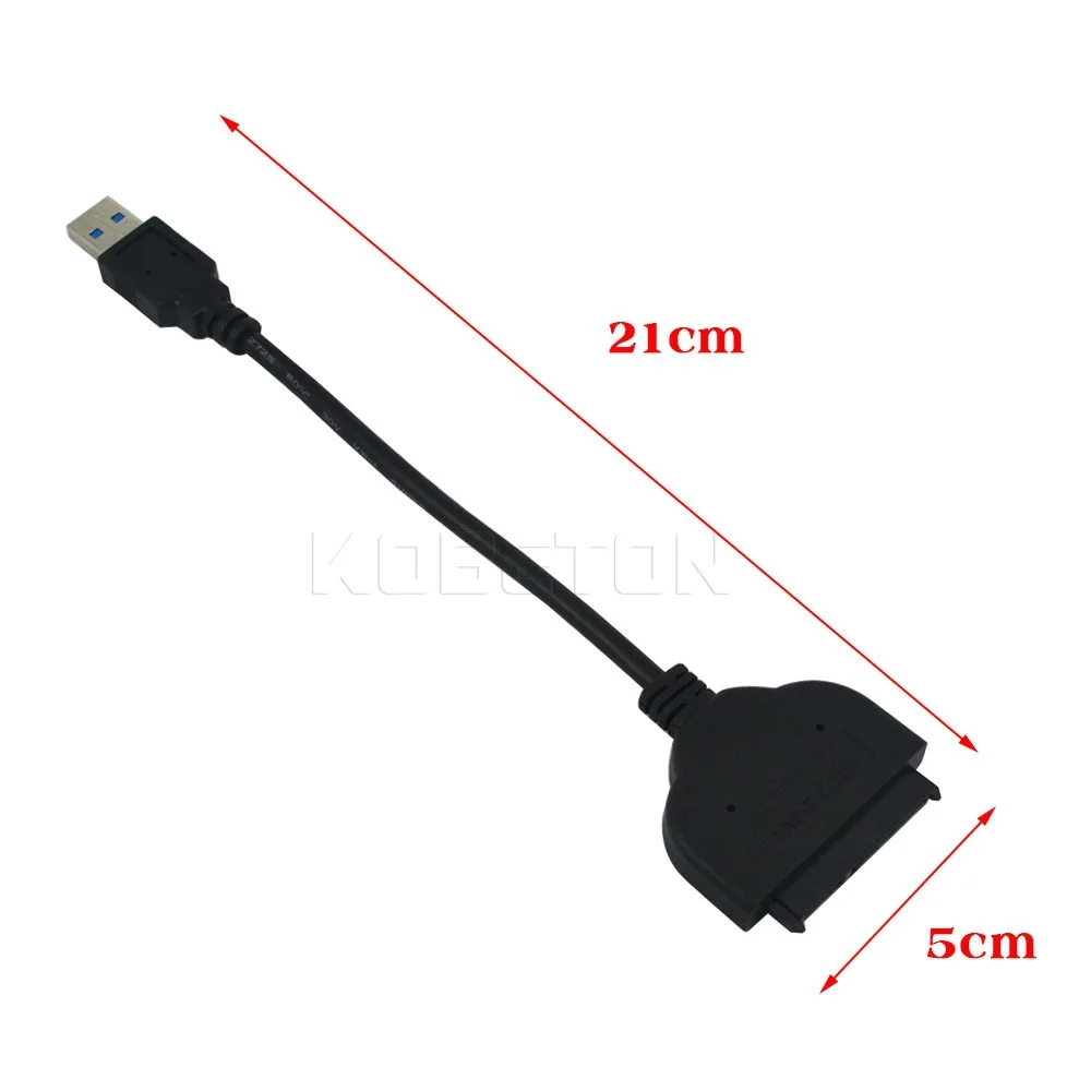 Супер быстрый USB 3 0 до 22 Pin Sata 2 5 жесткий диск HDD SSD DVD CD ПЗУ адаптер преобразователь