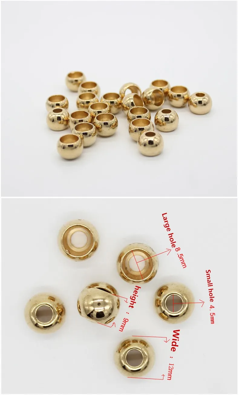 DoreenBeads 3 цвета амулеты из сплава металла и цинка Круглый покрытие конец шнура для