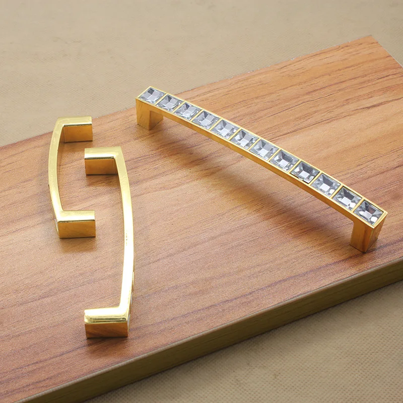 Модные Кристаллы и стразы ручки шкафа роскошный шкаф дверные для выдвижных