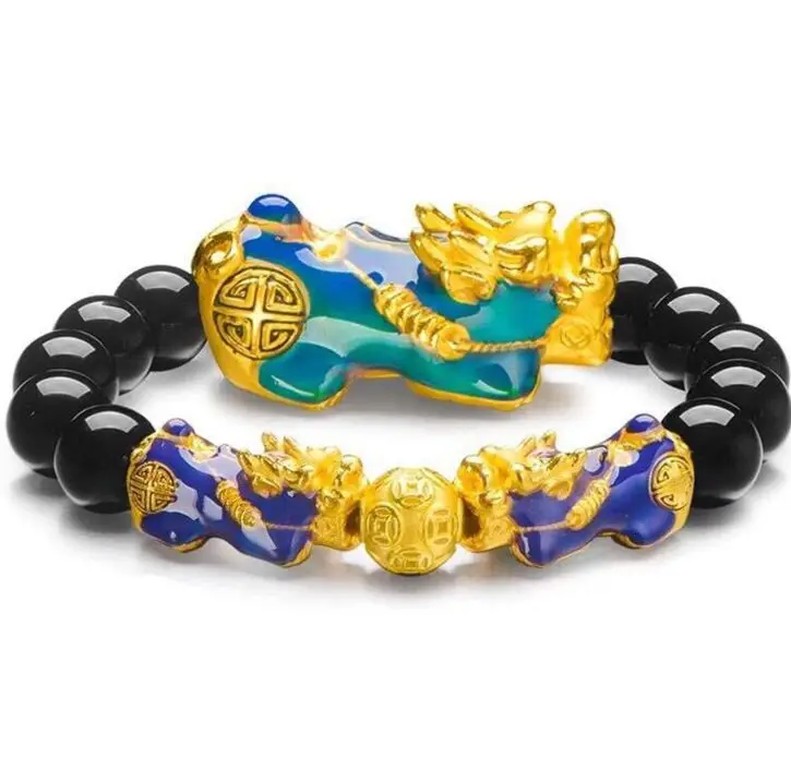 Браслеты и браслеты Pixiu Brave Stone Beads модные ювелирные изделия подарок для мужчин