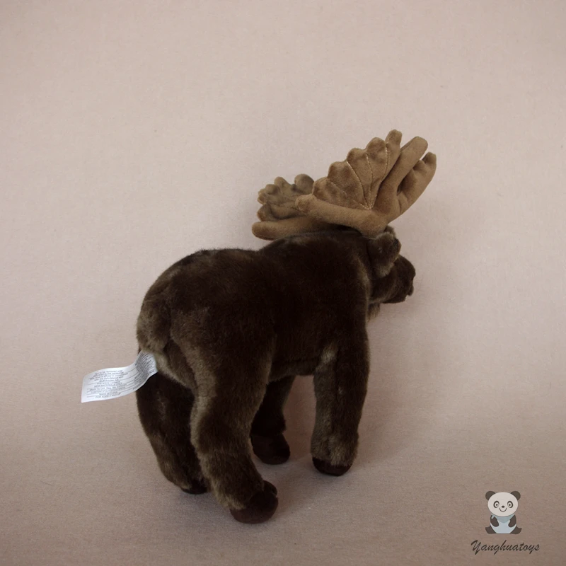 Мягкая игрушка-животное куклы с лосями имитация лосят кукла детские игрушки