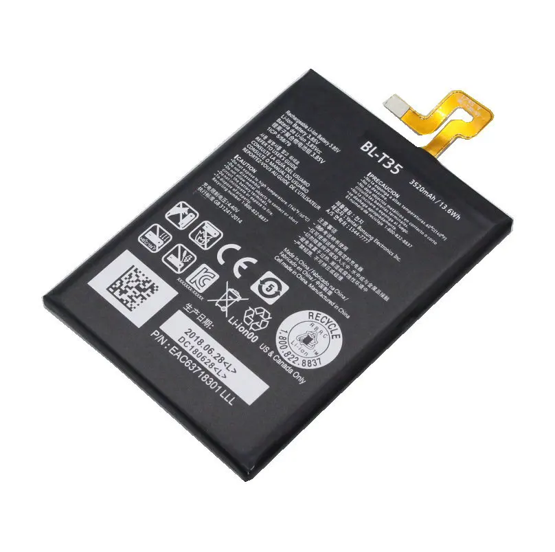 10pcs /lot High quality 3520mAh BL-T35 Replacement Battery For LG Google 2 Google2 Pixel XL Batteries + Repair Tools kit | Мобильные
