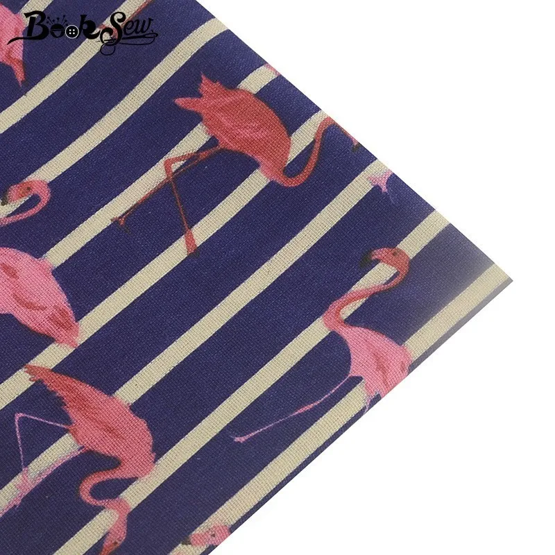 Хлопчатобумажная льняная ткань Booksew с принтом животных тканевая сделай сам