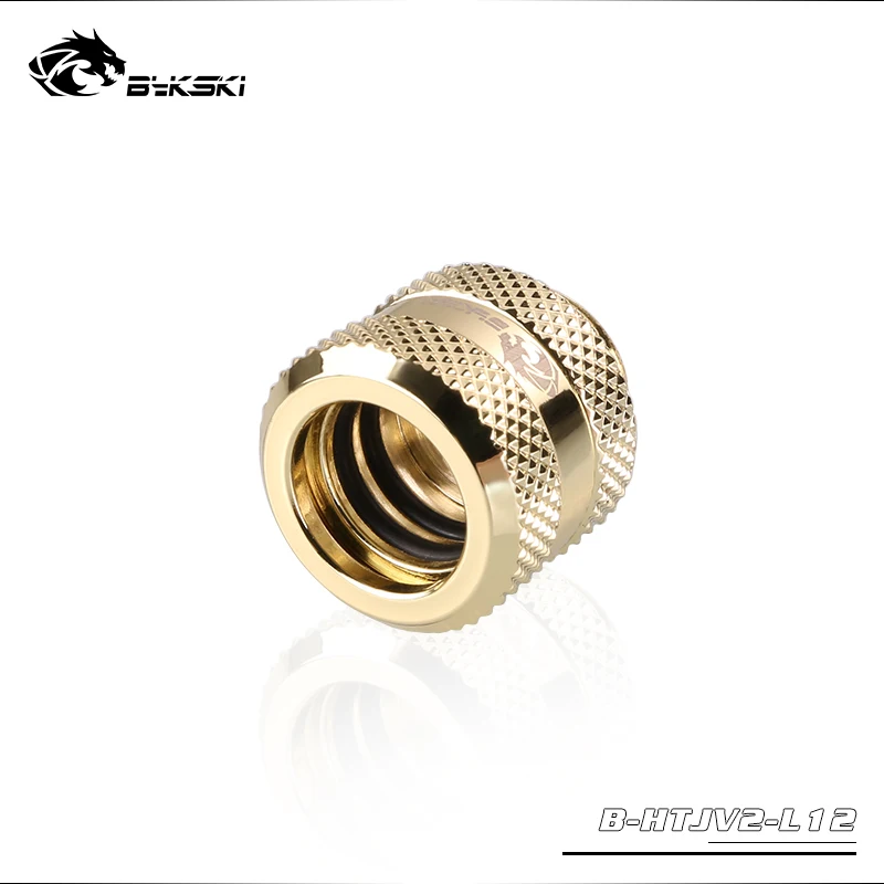 Bykski B-HTJV2-L12, OD12mm расширенного типа жесткие трубки фитинги, G1/4 адаптеры для OD12mm жесткие трубки