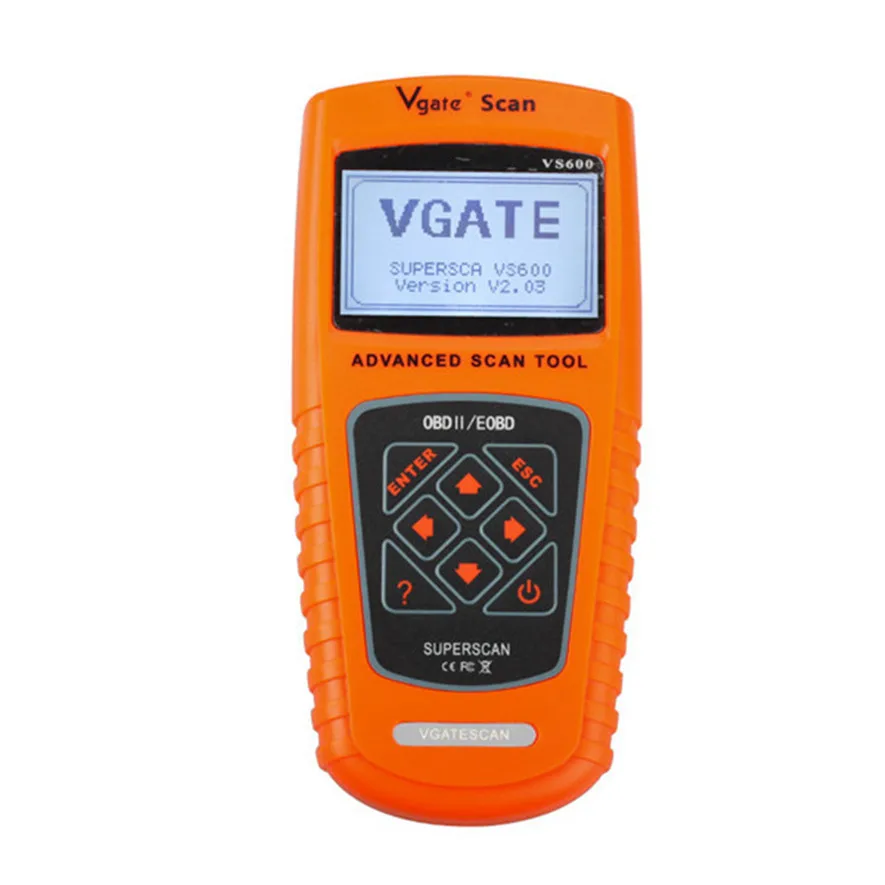 VS600 Универсальный OBD Vgate сканер OBD2 EOBD CAN BUS код неисправности диагностический