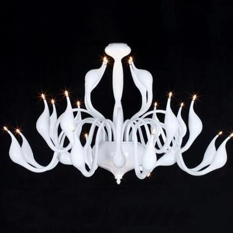 Лебедь светильник скандинавский постмодерн Искусство Мода Ресторан личность