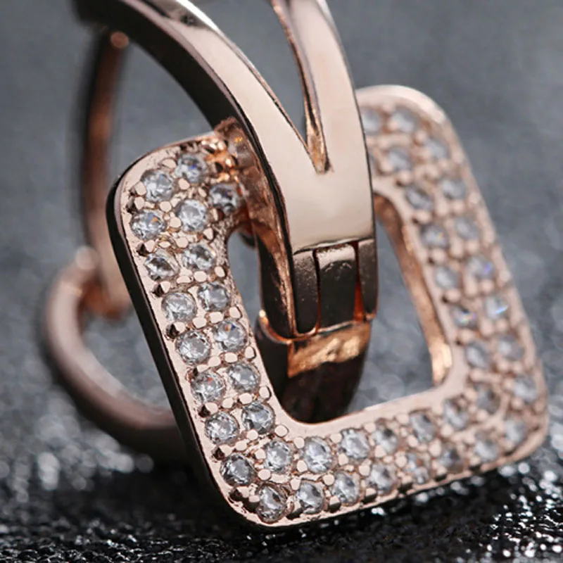 Женские серьги-кольца круглые корейские серьги из стерлингового серебра 925 пробы