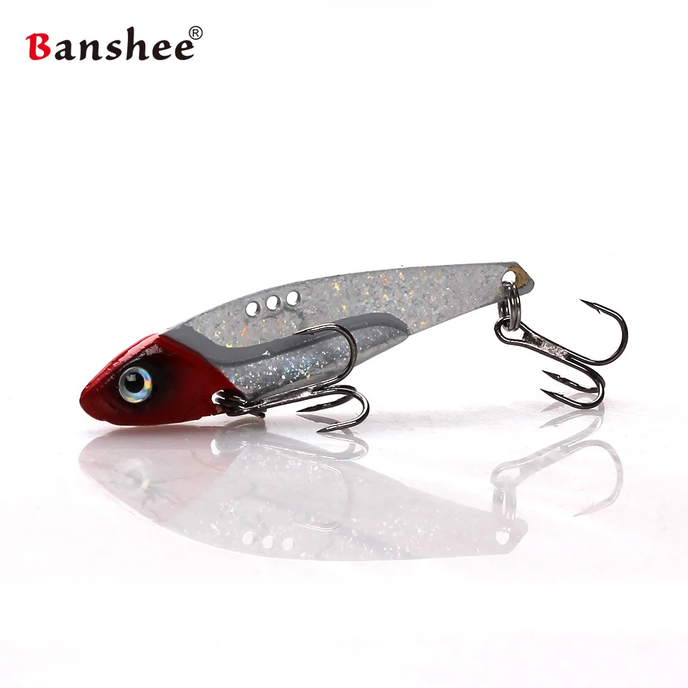 Banshee 5 шт./лот 60 мм/12 г металлический вибратор Dragon VIB DR01 вибрирующий воблер японский