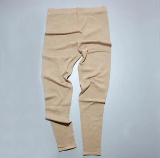 beige Женский 80% шелк 20% шерсть вязаный эластичный теплый свитер полной длины теплые леггинсы SG367 - Цвет: beige