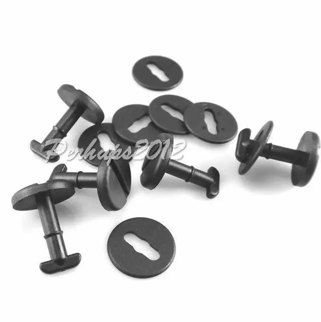 

100x Floor Carpet Mat Clips Series Twist Lock with Washers