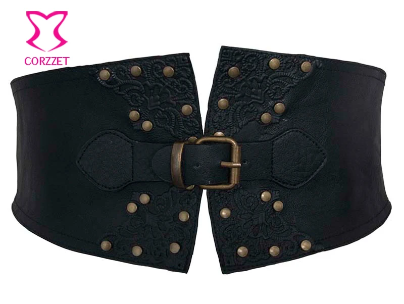 Женский корсет из ПУ кожи с заклепками|belts for women|fashion belts womencorset belt |