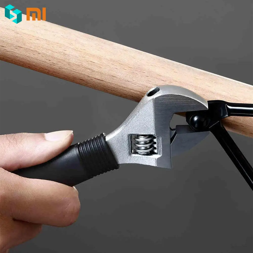 Original Xiaomi MIIIW 6+2 DIY Tools Kit Household Hand Repair with Screwdriver Wrench Hammer Tape Plier Knife ToolBox | Электроника