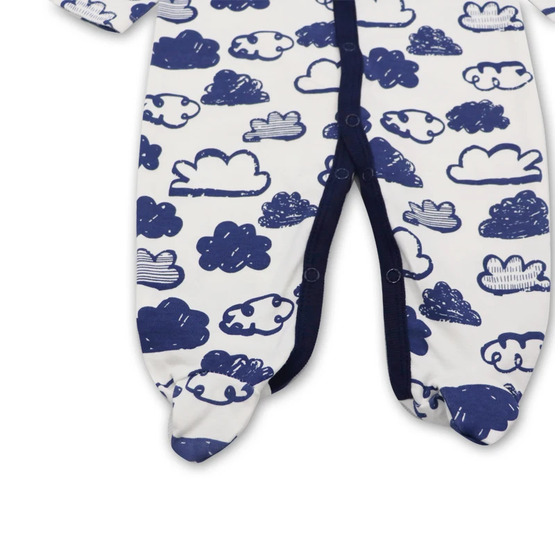 Зимняя мягкая и удобная детская одежда Хлопковая пижама с длинными рукавами для