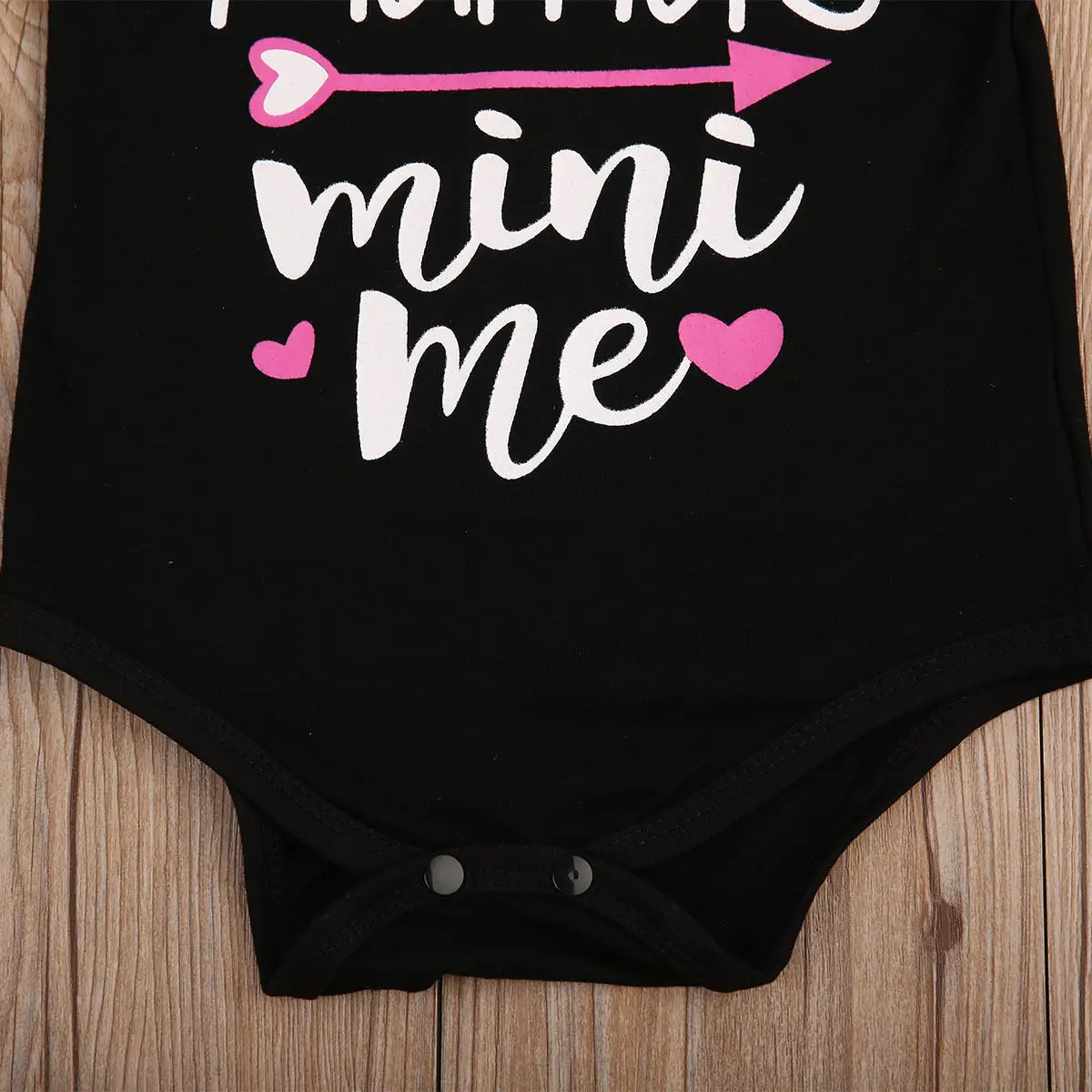 Боди для новорожденных девочек без рукавов с надписью летний черная одежда