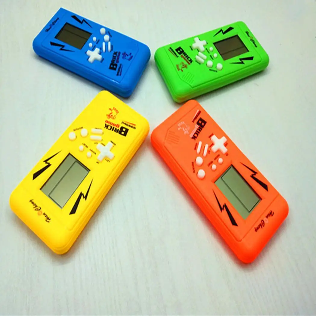 Классический тетрис ЖК электронный Забавный конструктор&gt 3 лет ручной 2