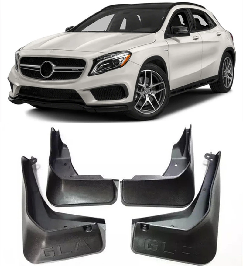 Автомобиль Всплеск брызговики Брызговики подходят для 2014 2018 Benz GLA 45 AMG / 260 200 220 X156
