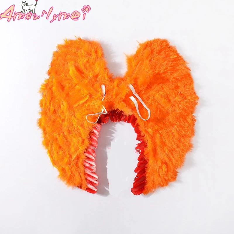 Разноцветный костюм феи крыльев Ангела перьев для детей девочек фотосъемки