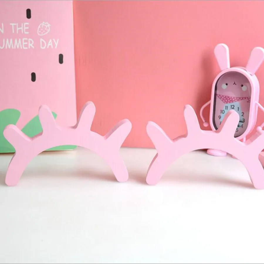 2 шт./лот милый сонные глаза ресницы узор с изображением деревянной стены стикеры