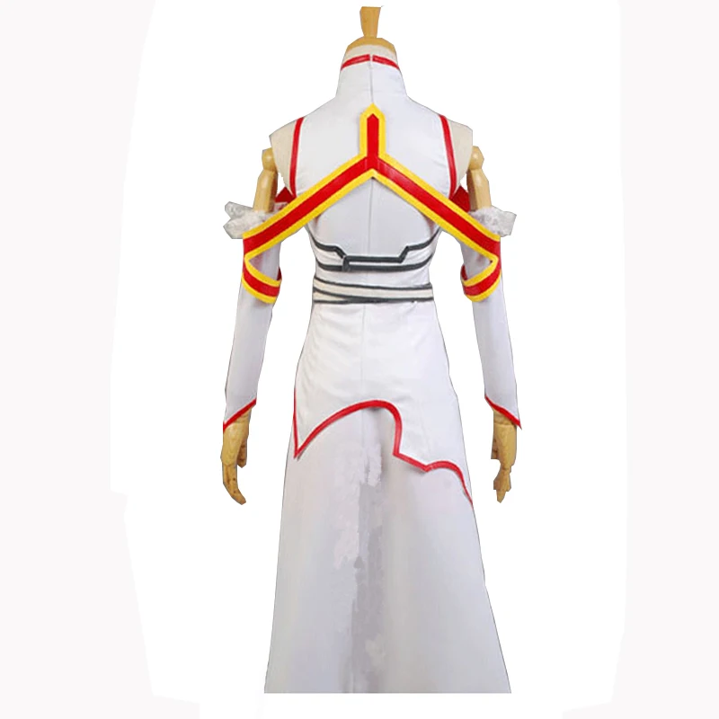 Костюм для косплея ROLECOS Женский аниме искусство меча онлайн полный белый