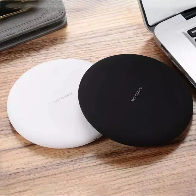 KC-N5 10 Вт QI сертифицированное Беспроводное зарядное устройство круглое быстрое зарядное устройство для iPhone X XR samsung S10 S9 Xiaomi 9 HuaWei P30 Mate20