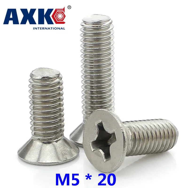 2019 прямые продажи Parafusos шурупов Axk 10 шт 304 Нержавеющая сталь потайной винты с