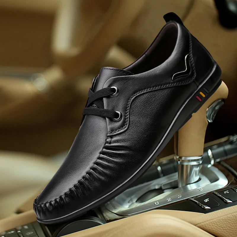 Мужская обувь Vosonca лоферы мужская повседневная Высококачественная из