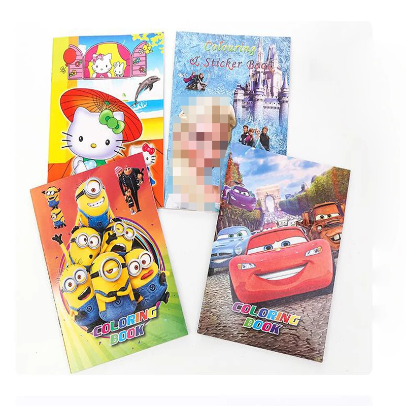 1 шт. креативная картина в стиле аниме Hello Kitty записные книжки милый мультяшный