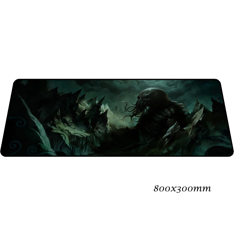 Cthulhu коврик для мыши 80x30 см, Подарочный игровой коврик для мыши, большой геймерский коврик, яркий компьютерный стол, коврик для мыши, клавиатура, большие игровые коврики