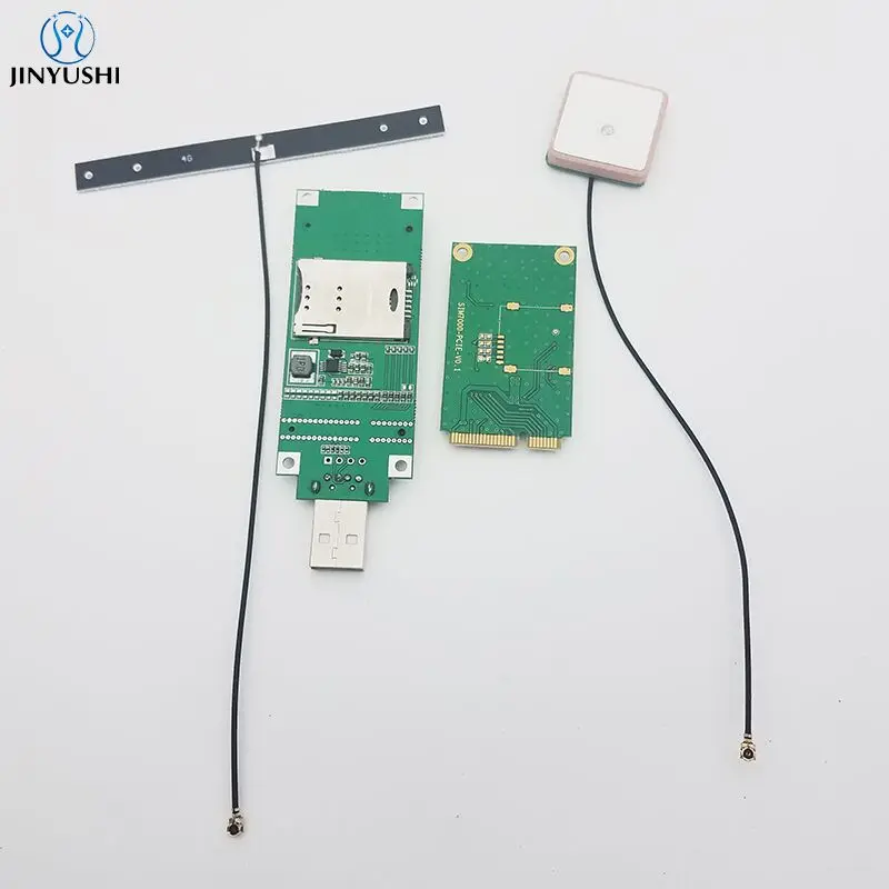 SIMCOM SIM7000C MINI PCIE + PICE к USB адаптеру (со слотом для Sim карты) 4G антенна GPS пассивная NBIoT &