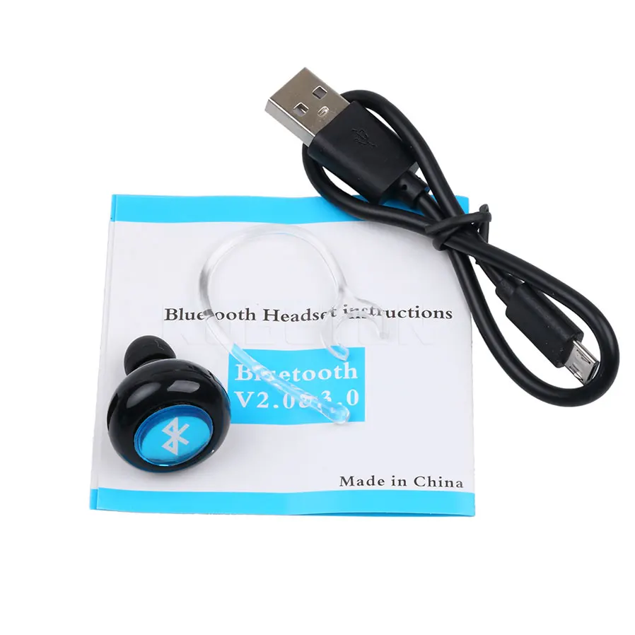 kebidu New Hot Bluetooth Mini Earphone Wireless Stereo Headset Handfree Call headphone for iPhone Samsung | Автомобили и