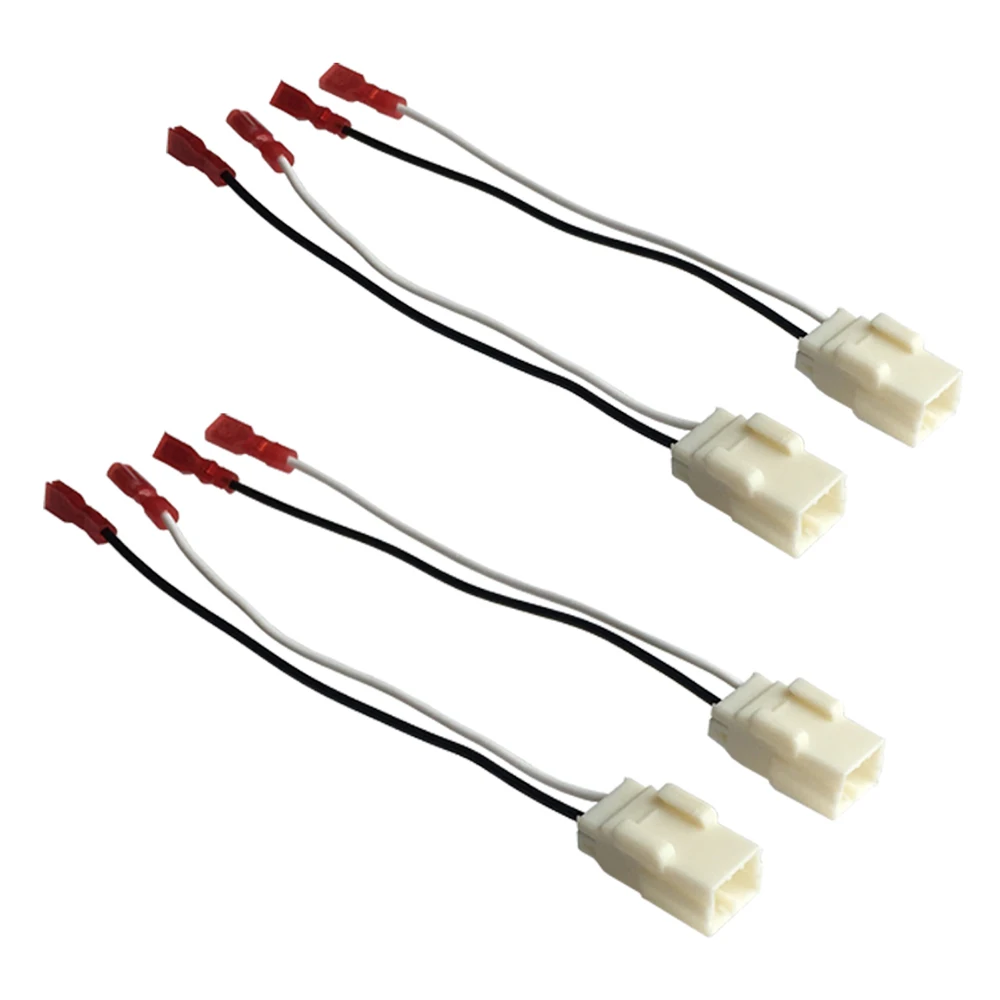 1 или 2 пары кабелей для переходника жгута проводов динамиков Chrysler Dodge