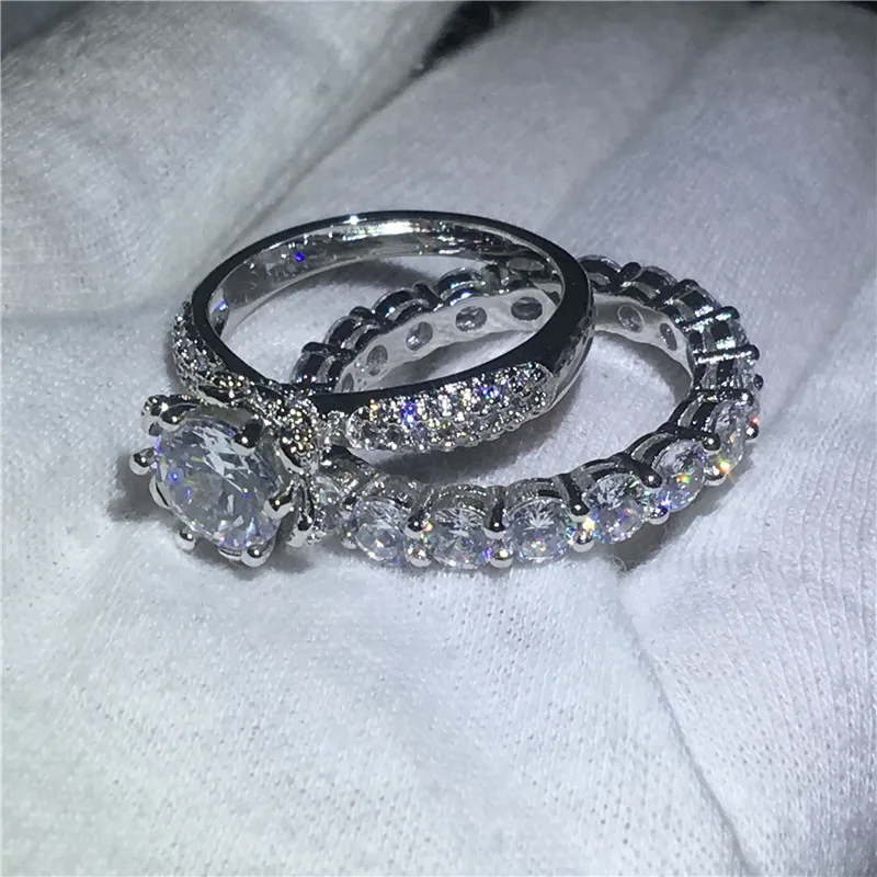 Ручной работы кольцо “Цветок” с AAAAA Циркон cz обручальное кольца для женщин из