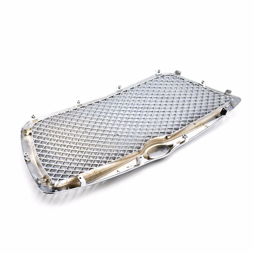 Передняя решетка для гоночной машины для 2004 2005-2010 Chrysler 300 300C ограниченная туристическая хромированная/Черная решетка решетки YC101088