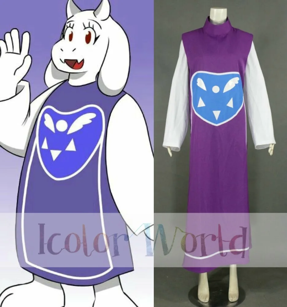 Костюм для косплея Undertale Toriel костюмы на Хэллоуин|costumes halloween costumes|cosplay costumehalloween costume