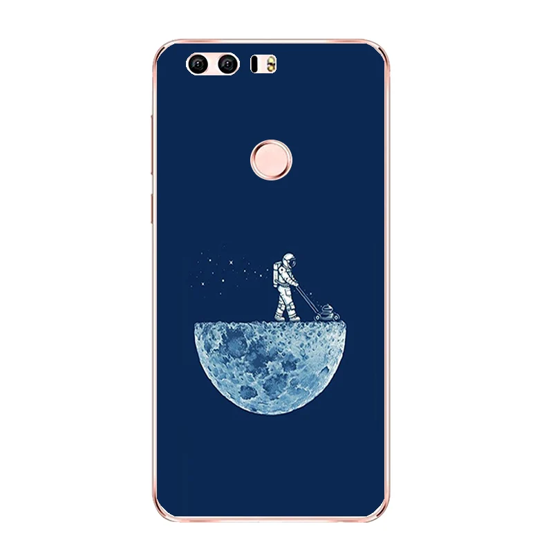 DIY для Huawei Honor 8 чехол телефона P9 P10 Lite/G9 оболочка 5 2 дюйма 7/7i Coque Мягкий ТПУ с принтом
