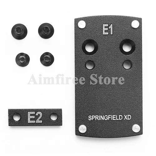 E Для пистолета Beretta 92 Glock 17 19 22 1911 USP Smith& Wesson M& P подходит для Sightmark Burris Vortex Mirco Red Dot Sight Plate Mount - Цвет: E