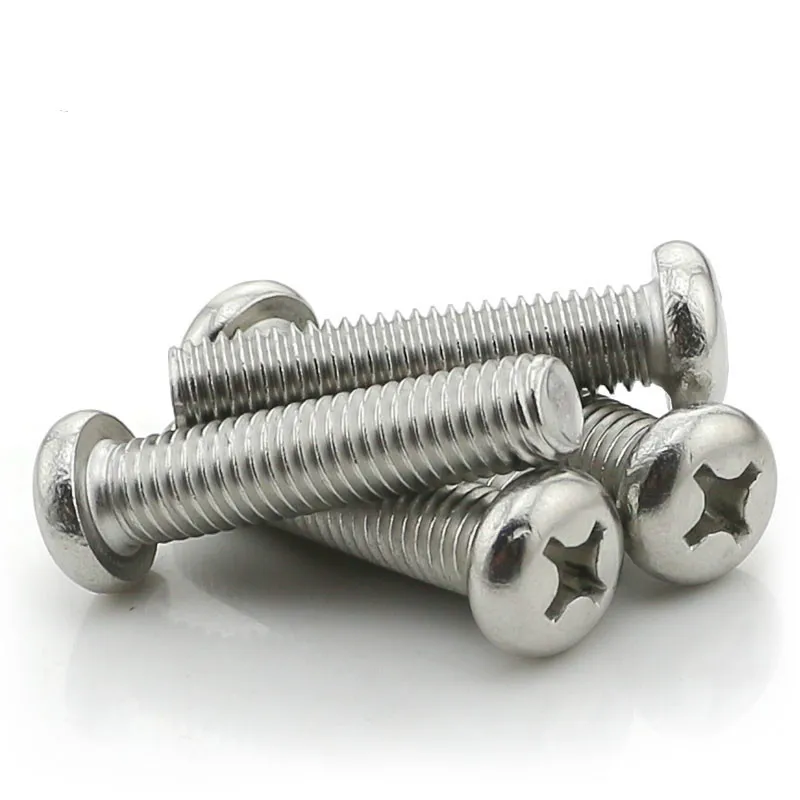 304 винты из нержавеющей стали круглые M5 * 18