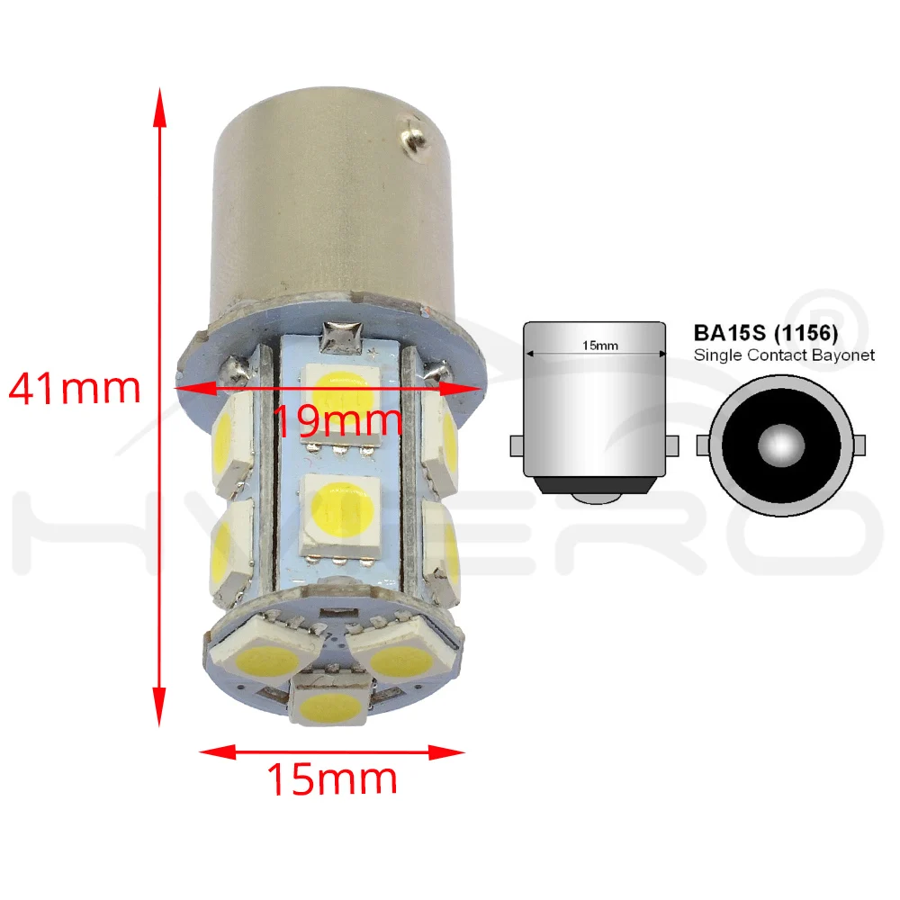 1 шт. P21W 1157 BAY15D 5050 13SMD Автомобильный светодиодный сигнальный светильник s тормоза задние лампы Авто Парковка задние лампы заднего хода DC 12 В яркий светильник