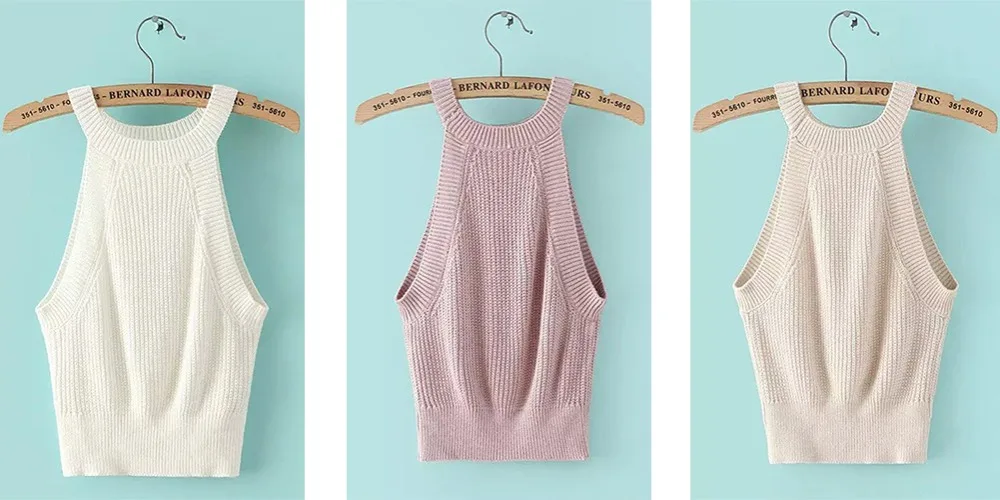 Прямая Новинка, летние короткие топы Blusa, женская сексуальная бандажная футболка без рукавов, модная майка Tumblr для девушек