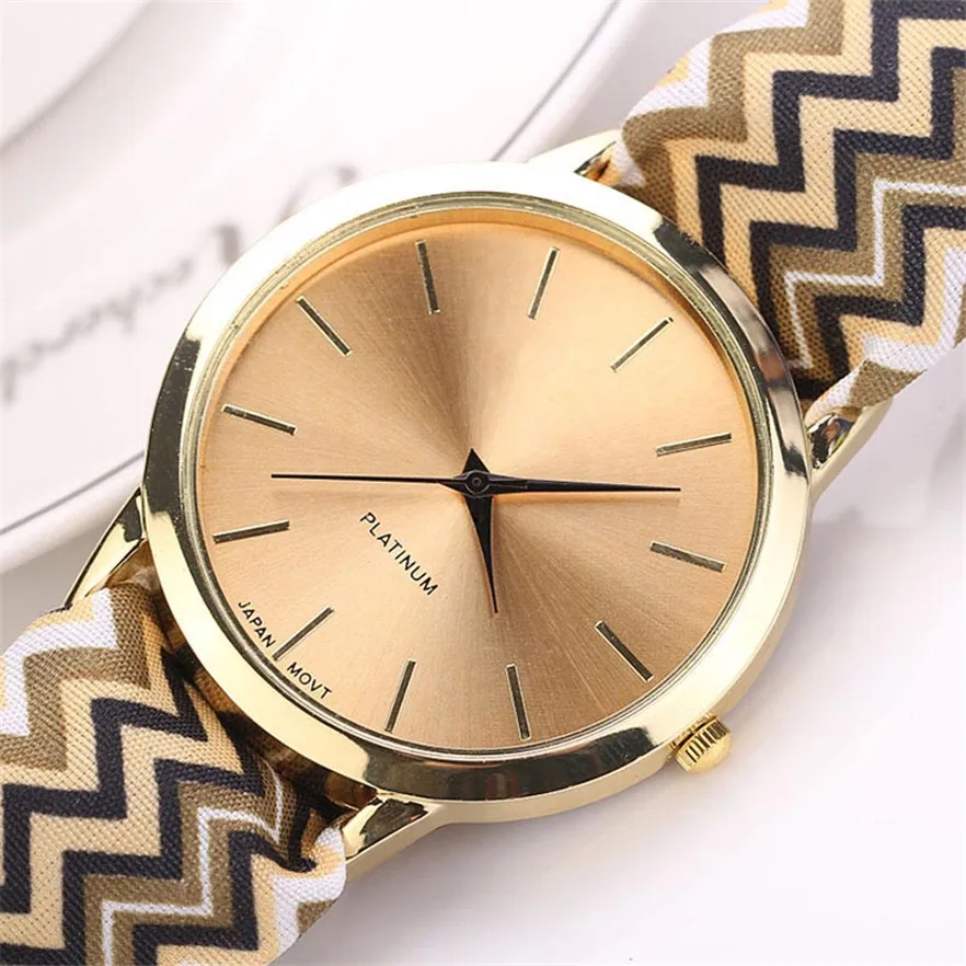 OTOKY женские часы с цветочным узором из ацтеков кварцевые наручные циферблатом #40