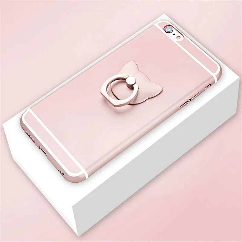 SIANCS для Samsung смартфона кошачья форма Модный палец кольцо держатель iphone X 6 7 8 plus