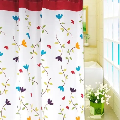 

The bathroom waterproof mouldproof shower curtain With thick polyester bathroom curtain 180*200cm Free Shipping