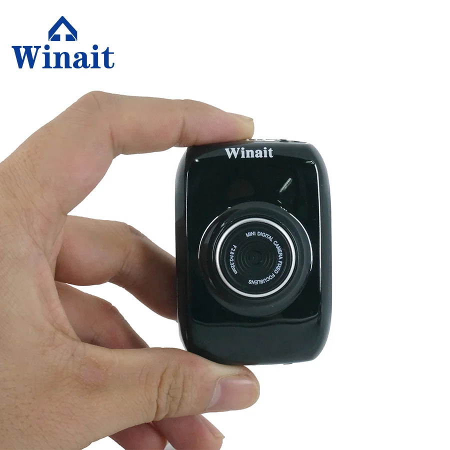 

Winait Mini Цифровая видеокамера, mini DV, HD720p Водонепроницаемая Экшн-камера