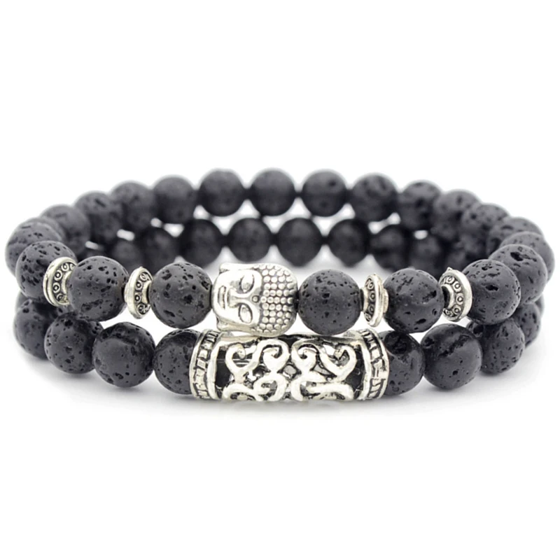 2 шт./компл. браслет из натуральных камней|Плетеные браслеты| |