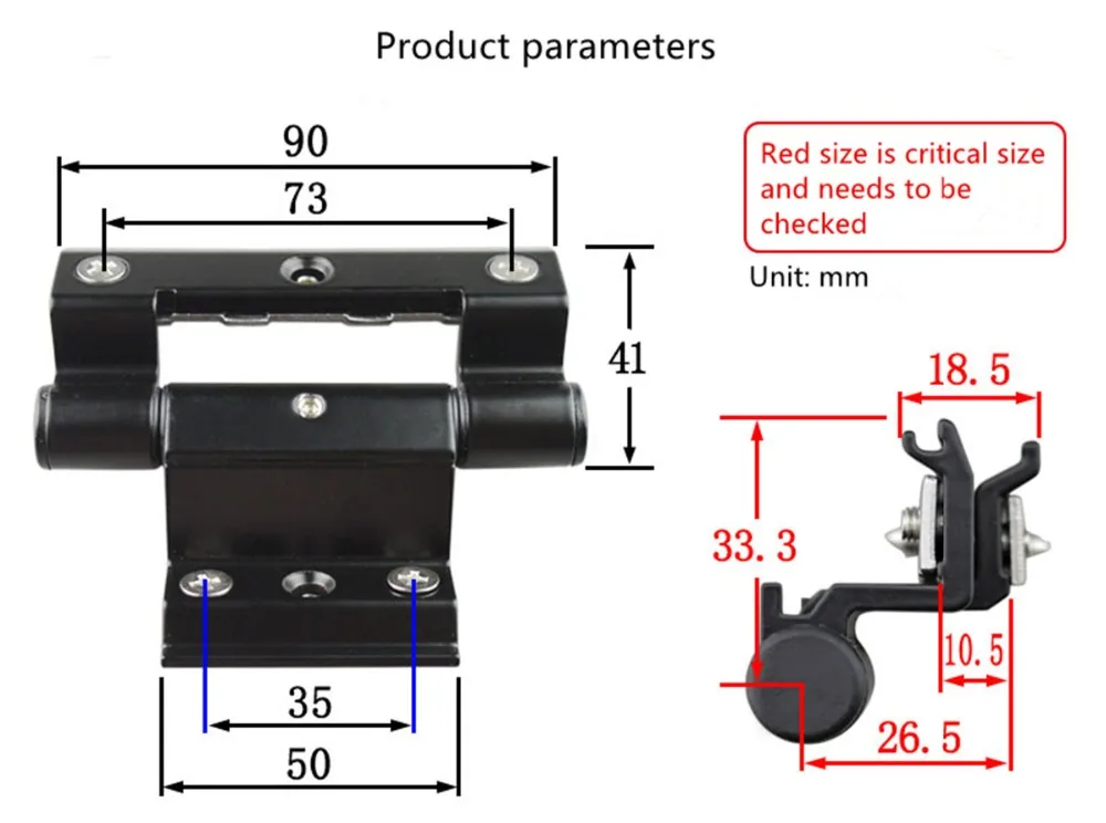 50 type broken bridge aluminum alloy window hinge insulation broken bridge window hinge page
